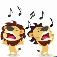 The Singing Lions