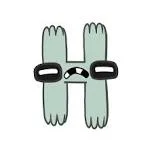 Letter h