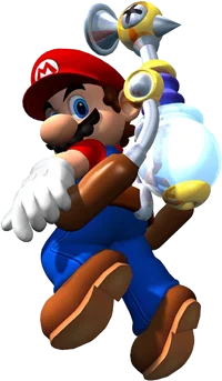 Mario with FLUDD