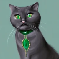 Cat of Emeralds