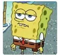 Unamused SpongeBob