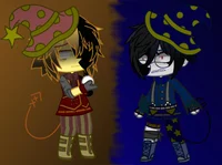 Damaged-sun and moon