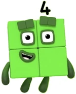 Numberblock Four