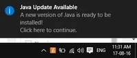 Java Update