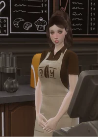 Cute lovable Barista