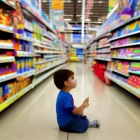 Lost Kid in Walmart