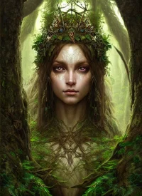 Dryad of the Forest 