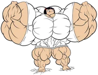 Mega Muscle Kitty