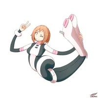elastic uraraka
