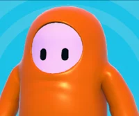 Orange fall guy