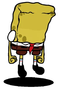 faceless spongebob
