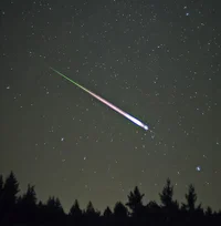 A shooting star