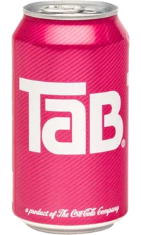 Tab soda can