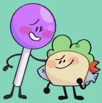 Taco and lollipop