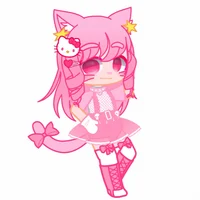 Pink Catgirl 