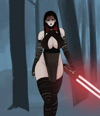 Busty Dark Side Rey