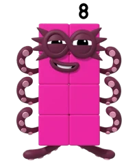 Numberblock 8