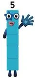 Numberblocks Five