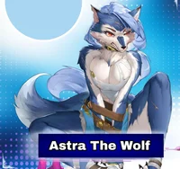 Astra The blue wolf