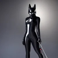 Rubber gimp wolf 