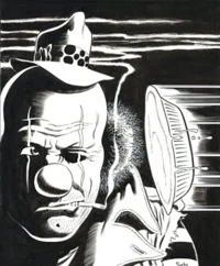 Itchy the Boss Clown