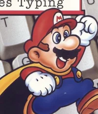 Mario teaches typing
