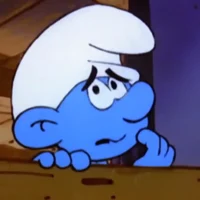 Scaredy Smurf