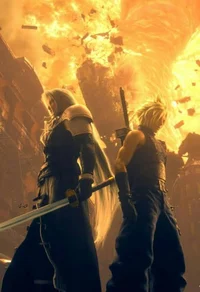 Cloud And Sephiroth