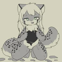 Female snow leopard