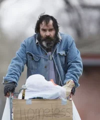 Homeless man