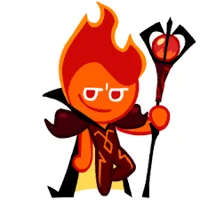 Fire spirit cookie