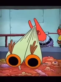 mr krabs eats arbys