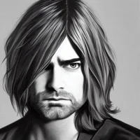 Angry Kurt Cobain
