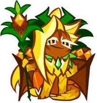 Ananas dragon cookie