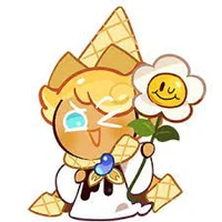 Pure custard cookie