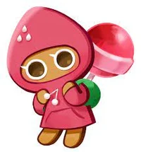 Strawberry cookie