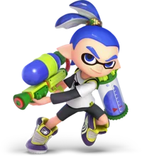 Blue Inkling Boy