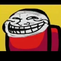 Among us trollface