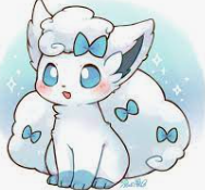 Snow the vulpix