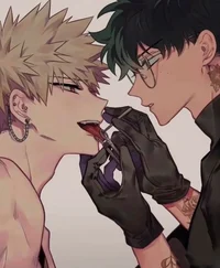 Deku y Bakugo