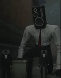 Large speakerman