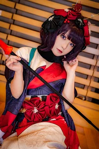 Cosplayer Hokusai