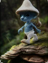 Smurf cat