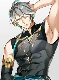 Alhaitham as a slave