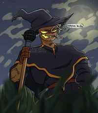 Grim and Edgar scare