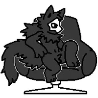 Dark latex wolf king