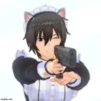 Femboy with a gu-
