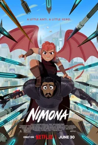 Nimona reacts