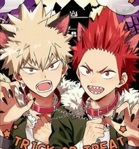 Kirishima y Bakugo