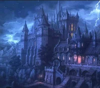 An old creepy castle